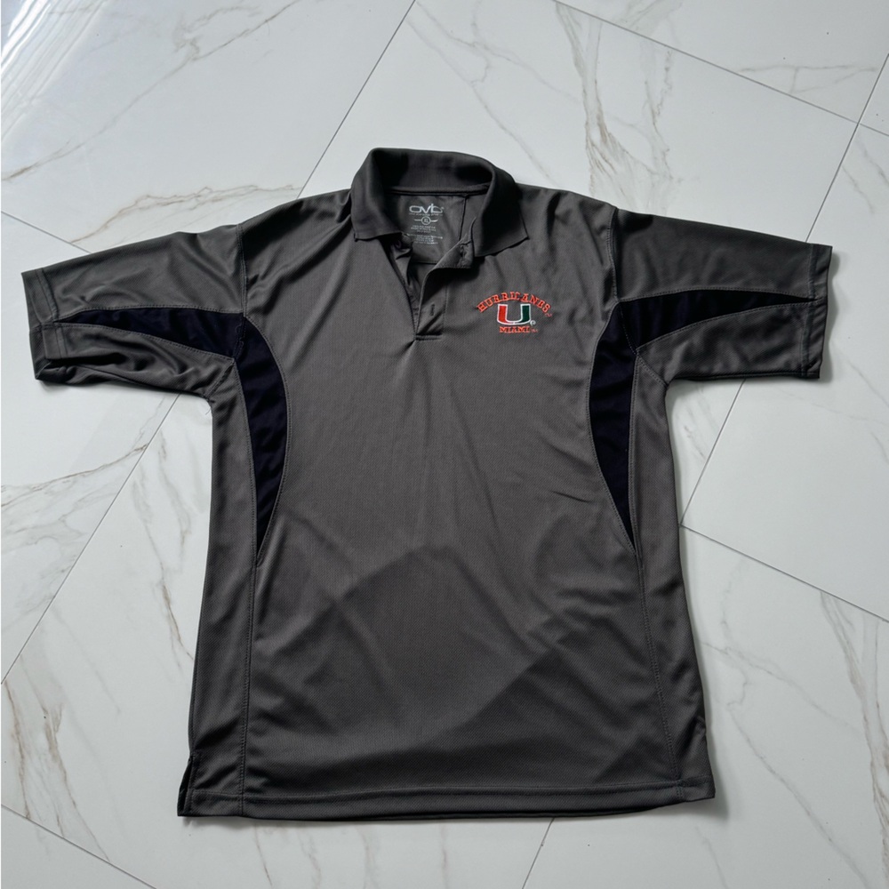 OVB Old Varsity Brand Miami Hurricanes Polo Size XL